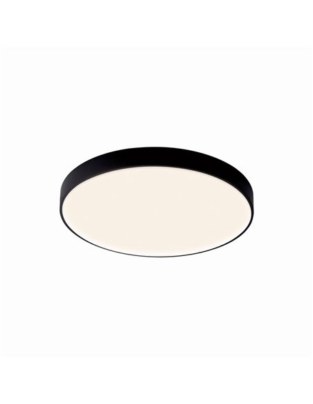 Plafonnier LED CUMBUCO II CCT Noir 30W/40W/50W Intensité variable 2700K-3300K-4000K