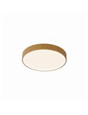 Plafón LED CUMBUCO II Madera CCT  30W/40W/50W Regulable 2700K-3300K-4000K
