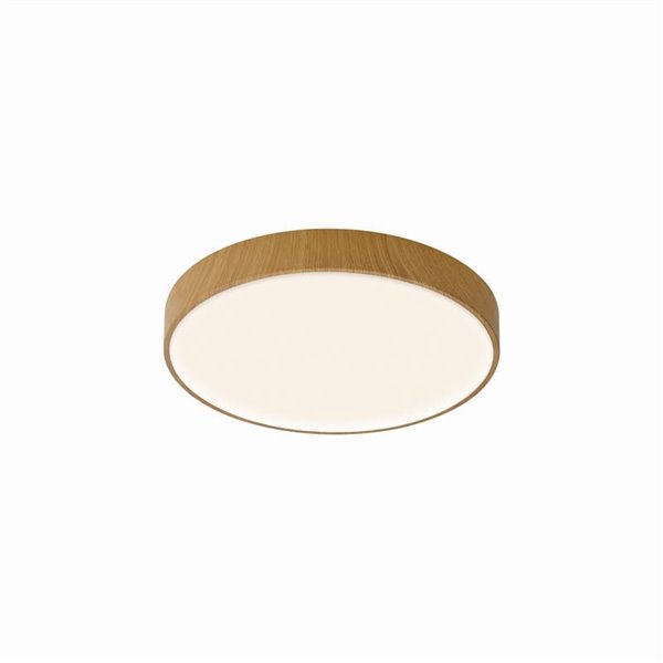 Plafón LED CUMBUCO II Madera CCT  30W/40W/50W Regulable 2700K-3300K-4000K