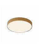 Plafón LED CUMBUCO II Madera CCT  30W/40W/50W Regulable 2700K-3300K-4000K
