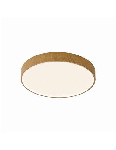 Plafonnier LED en bois CUMBUCO II CCT 30W/40W/50W variable 2700K-3300K-4000K