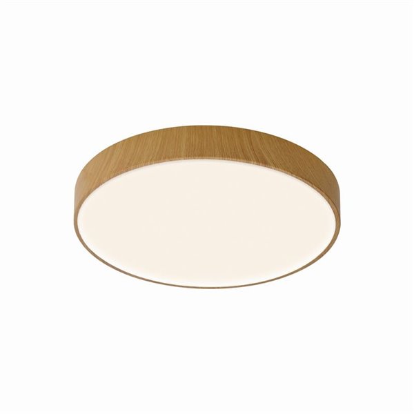 Plafón LED CUMBUCO II Madera CCT  30W/40W/50W Regulable 2700K-3300K-4000K
