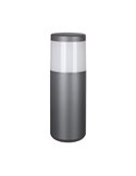 Sobremuro para Exterior CHICAGO Gris oscuro o Blanco Redondo 35cm alto IP65 E27  (No Incl.)