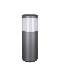 Sobremuro para Exterior CHICAGO Gris oscuro o Blanco Redondo 35cm alto IP65 E27  (No Incl.)