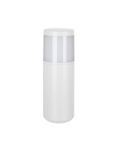 Applique d'Extérieur CHICAGO Gris Foncé ou Blanc Ronde 35cm de haut IP65 E27 (Non Incl.)