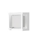 Plafón de Teche/Aplique de pared LED de exterior IP65 CREEK blanco/negro/Corten - 15W - CCT 2700K_3300K_4000K