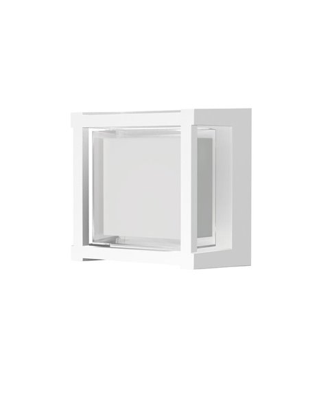 Plafonnier/applique d'extérieur LED Teche IP65 CREEK blanc/noir/Corten - 15W - CCT 2700K_3300K_4000K