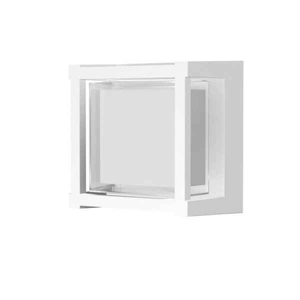 Plafonnier/applique d'extérieur LED Teche IP65 CREEK blanc/noir/Corten - 15W - CCT 2700K_3300K_4000K