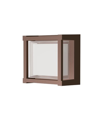 Plafonnier/applique d'extérieur LED Teche IP65 CREEK blanc/noir/Corten - 15W - CCT 2700K_3300K_4000K