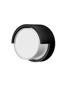 Applique murale extérieure LED CREEK 15W IP65 - Température de couleur 2700K-3300K-4000K Noir/Blanc/Cuten