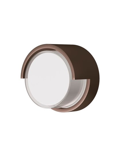 Aplique LED Exterior IP65 CREEK 15W - CCT 2700K-3300K-4000K negro/blanco/corten