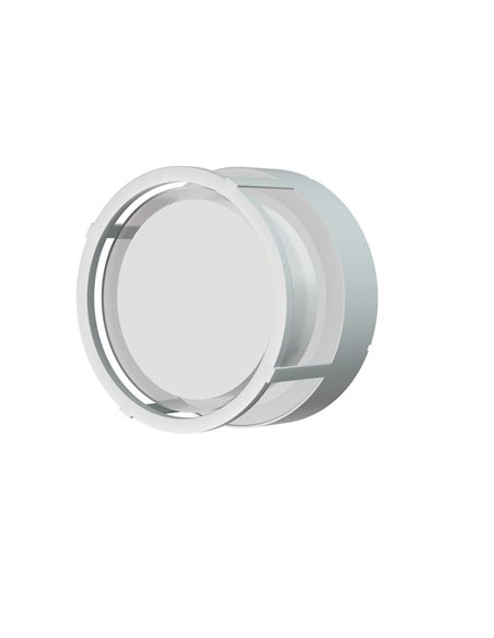 Plafon LED para exterior IP65 CREEK 15W CCT 2700K-3300K-4000K preto/branco/corten
