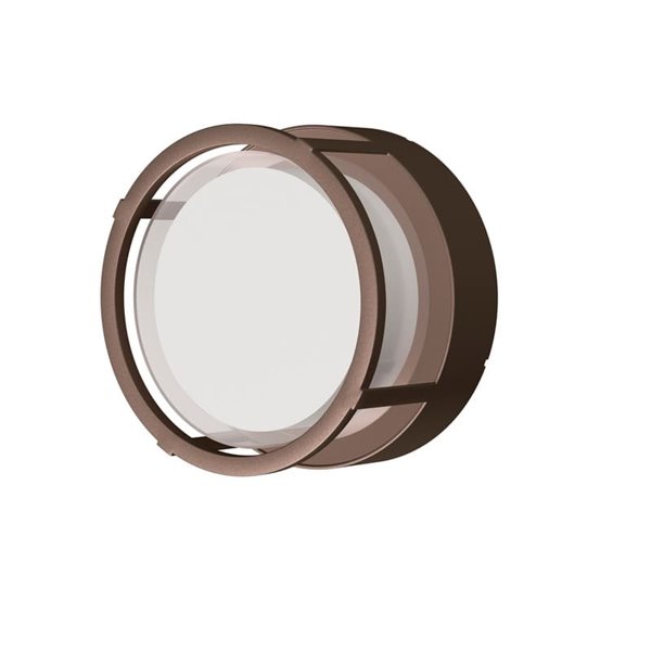 Plafón de Techo LED Exterior IP65 CREEK 15W CCT 2700K-3300K-4000K negro/blanco/corten