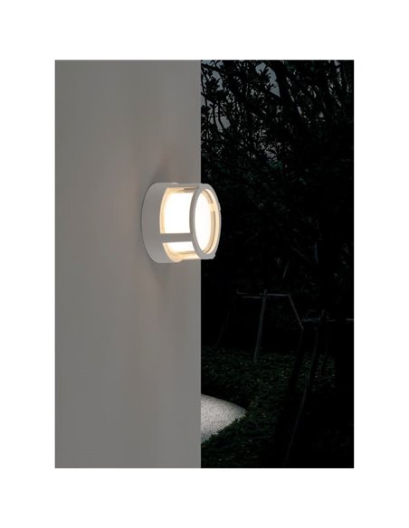 Plafonnier LED extérieur IP65 CREEK 15W CCT 2700K-3300K-4000K noir/blanc/corten
