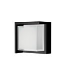 Aplique LED exterior cuadrado CREEK - 15W - CCT 2700K-3300K-4000K negro/blanco/corten