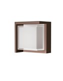 Aplique LED exterior cuadrado CREEK - 15W - CCT 2700K-3300K-4000K negro/blanco/corten
