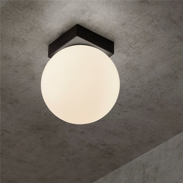 Plafón de Techo/Aplique de Pared LED PUEBLA  6W 3000K negro/oro satinado