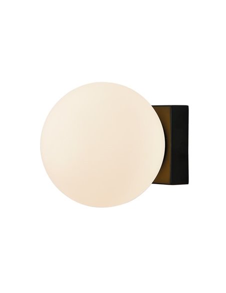 PUEBLA Plafonnier/Applique LED 6W 3000K noir/or satiné