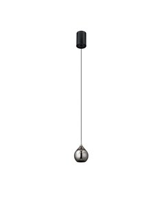 Lámpara LED Colgante en forma de gota DROP 7W 3000K Negro Perla