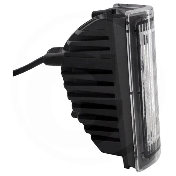Faro de trabajo cuneteros LED para tractores John Deere 30W 3.000Lm para tractores John Deere Serie 00 y 10 con conector H11