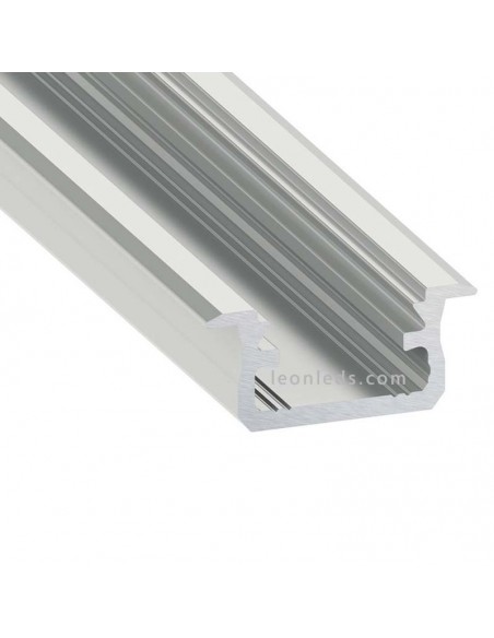 Perfil Empotrable de Aluminio -Tipo B- 2M | LeonLeds