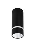 Foco de Techo corto (102cm de alto) SPLIT S MINI GU10 (No incl.)  negro /blanco
