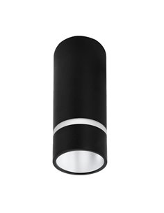 Spot de teto curto (102 cm de altura) SPLIT S MINI GU10 (não incl.) preto/branco 2