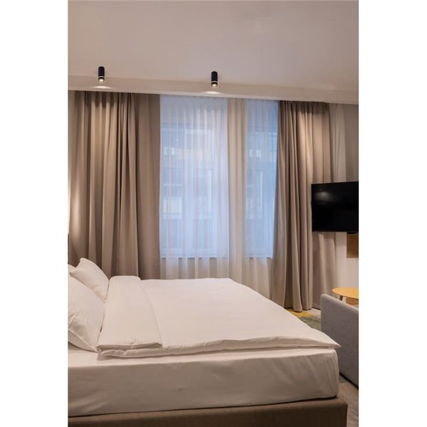 Spot de teto redondo (136 cm de altura) SPLIT GU10 (não incl.), preto/branco