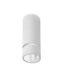 Foco redondo de techo (136cm de alto) SPLIT GU10 (No incl.), negro/blanco