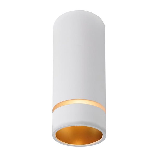 Spot de plafond rond (136 cm de hauteur) SPLIT GU10 (non inclus), noir/blanc