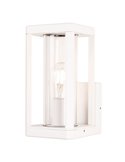 Applique extérieure rectangulaire NEVADA 1Luz E27 noir/blanc/gris foncé