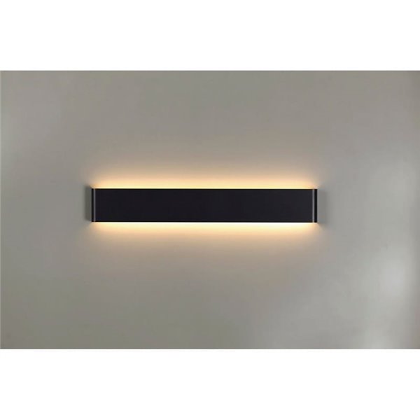 Aplique de pared LED EGEO negro 14W 2700K/3000K