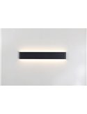 Applique LED EGEO noire 14W 2700K/3000K