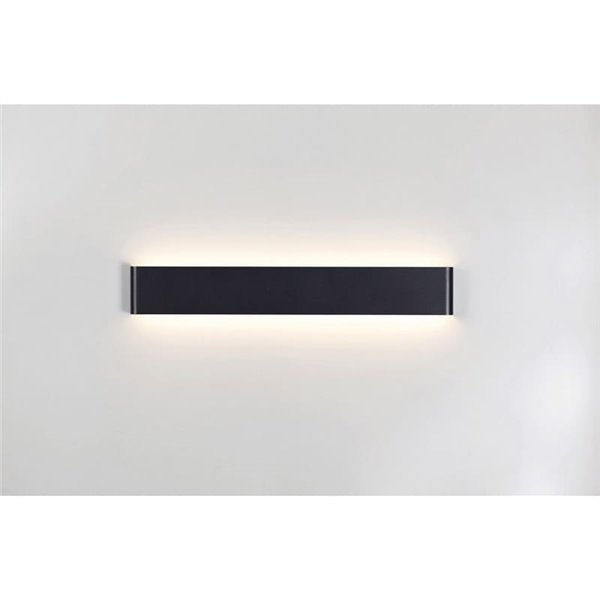 Aplique de pared LED EGEO negro 14W 2700K/3000K