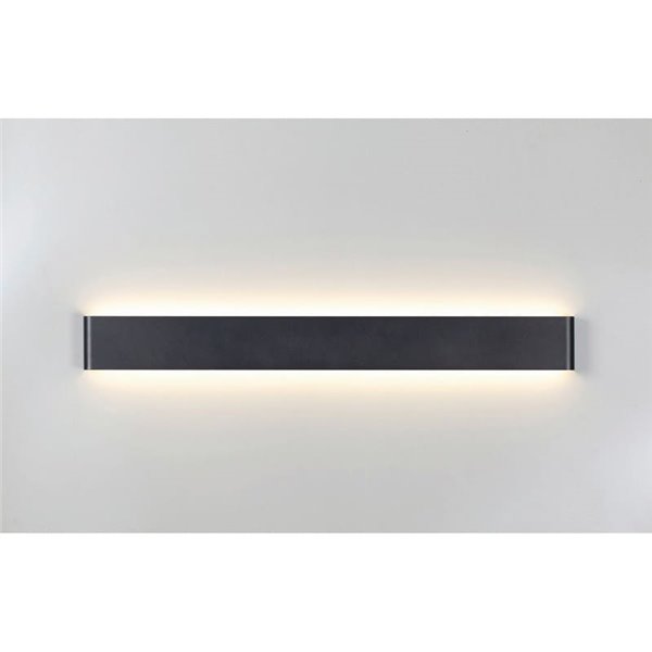 EGEO Aplique LED preto 20W 2700K/3000K