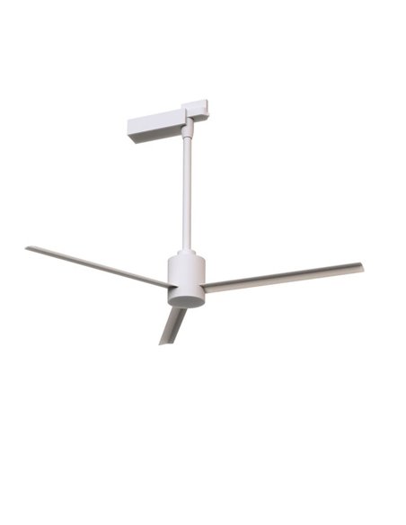 MONKEY FAN Dreiphasen-Schienenventilator Ventilador Weiß, Ohne Licht