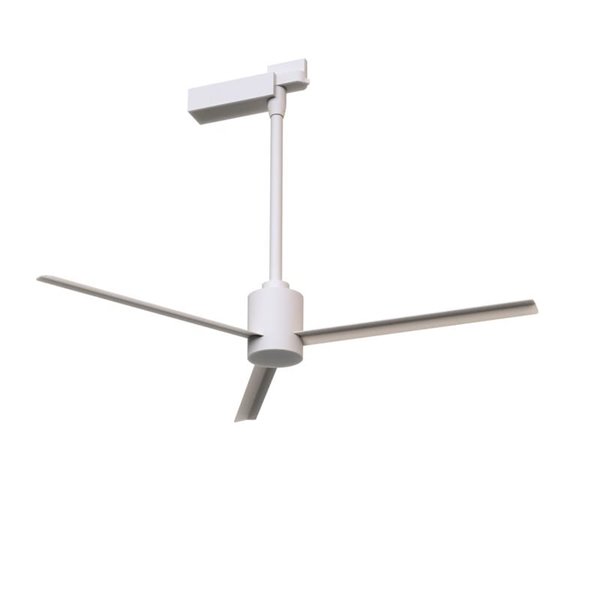 MONKEY FAN Dreiphasen-Schienenventilator Ventilador Weiß, Ohne Licht