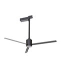 Ventilador de Carril Trifasico MONKEY FAN negro  Sin luz