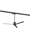 Ventilador de Carril Trifasico MONKEY FAN negro  Sin luz