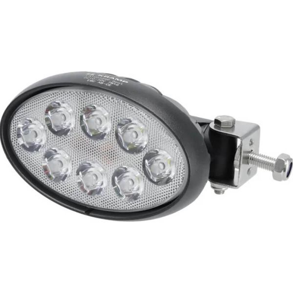 Faro de Trabajo LED 56W 5.320 lm para Class New Holland Case John Deere Ovalado soprote Swivel lateral - inferior