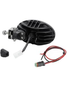 Luz de trabalho LED 56W 5.320 lm para caixa Classe New Holland John Deere Lado oval Suporte giratório - inferior 2