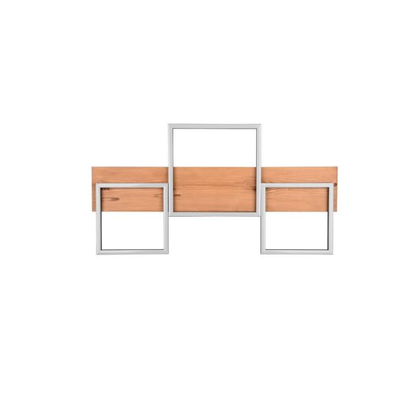 Plafón de techo LED madera y metal varios tamaños Harper 622910332 Pequeño