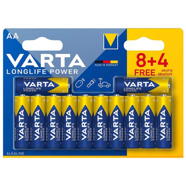 Pila Varta Alkalina Longlife Power AA