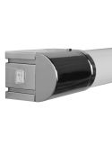 Medidas Aplique Espejo Interruptor LED Alargado 40cm 21W 3000K IP44 Cromo | LeonLeds