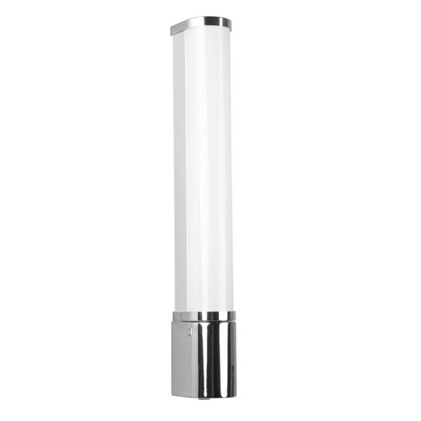 Aplique de Espejo con Interruptor LED Alargado 40cm 8W 850lm 3000K IP44 Cromo 284074206