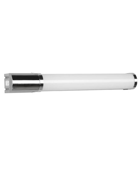Aplique de Espejo con Interruptor LED Alargado 40cm 8W 850lm 3000K IP44 Cromo 284074206