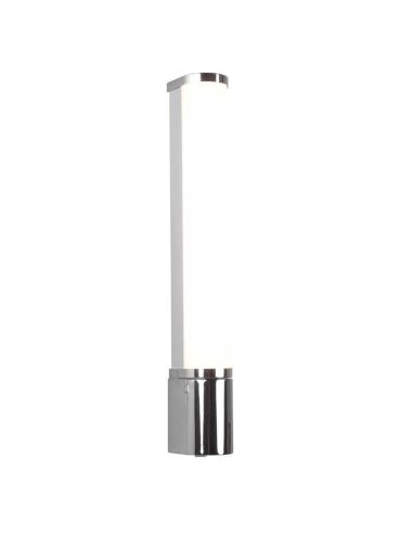 Medidas Aplique Espejo Interruptor LED Alargado 40cm 21W 3000K IP44 Cromo | LeonLeds