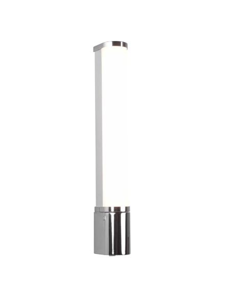 Medidas Aplique Espejo Interruptor LED Alargado 40cm 21W 3000K IP44 Cromo | LeonLeds