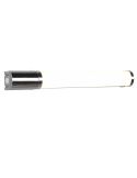 Medidas Aplique Espejo Interruptor LED Alargado 40cm 21W 3000K IP44 Cromo 284074206 | LeonLeds