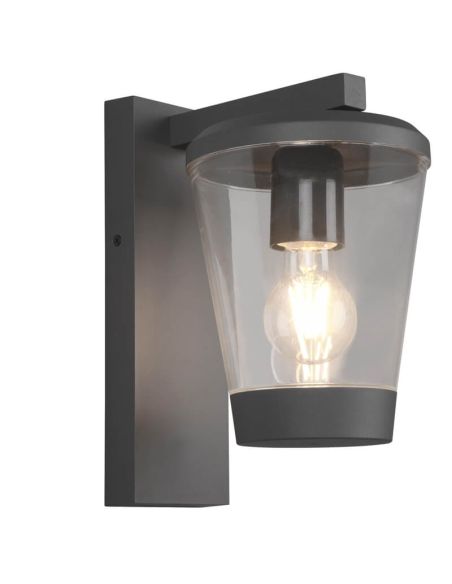 Candeeiro de parede exterior Lanterna moderna CAVADO Lâmpada excl. 1x E27 máx. 40W IP44